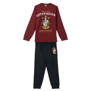 Schlafanzug Harry Potter Marineblau Rot - M