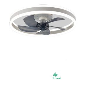 Stropný ventilátor so svetlom, diaľkové ovládanie, stmievateľné funkcie, BIELY, APP s RC stmievateľný