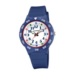Calypso Kinderuhr Kunststoff PUR blau Calypso Junior Armbanduhr D2UK5828/5