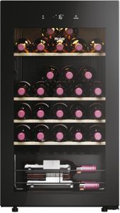 Haier Wine Bank 50 Serie 3 HWS34GGH1 Weinkühler mit Kompressor Freistehend Schwarz 34 Flasche(n)