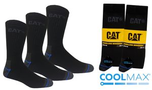 CAT Caterpillar in 43-46 "Power & Cool" 12 Paar Arbeitssocken / Socken,