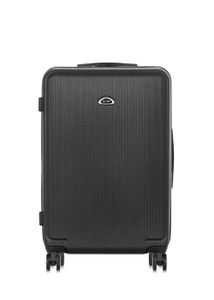 OCHNIK Koffer WALAB-0053 Hartschalenkoffer Reisekoffer Trolley Reisetasche, Material: ABS (Farbe: Schwarz, Größe: L - 74×47×29 cm)