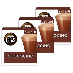 Nescafé Dolce Gusto Chococino Cocoa Set of 3, kakaové kapsule, čokoláda, 16 kapsúl (8 porcií) C