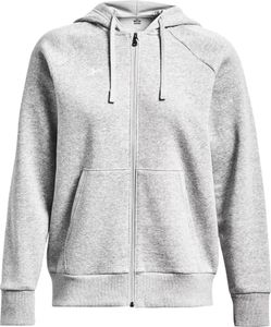 Under Armour Damen Rival Fleece FZ Hoodie - 1379497, Farbe:Grau, Textil:L
