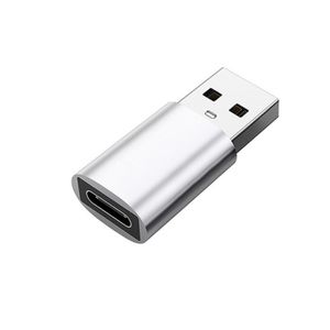 INF Adapter USB 3.0 Stecker auf USB-C Buchse Silber