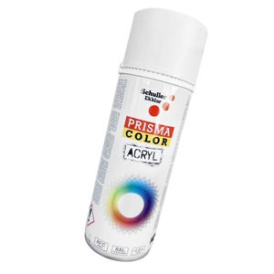 Lackspray Acryl Sprühlack Prisma Color RAL 9010M weiß matt, 400ml