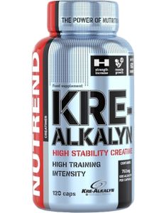 Nutrend Kre-Alkalyn® 120 capsules / Kreatin / Creatin / Patentiertes pH-angepasstes Kreatin in Kapseln