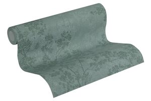 Obývacie steny kvetinová tapeta Nové steny netkaná tapeta Cosy & Relax zelená