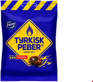 Fazer Tyrkisk Peber Original 150 g / Lakritzbonbons mit Salmiakkern
