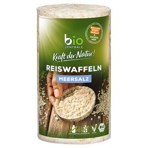 Organiczne wafle ryżowe z solą morską