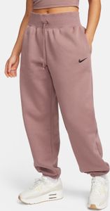 Nike W Nsw Phnx Flc Hr Os Pant Smokey Mauve/Black Smokey Mauve/Black L