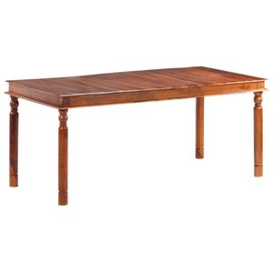 vidaXL Jedálenský stôl 180x90x76 cm z masívneho dreva