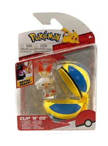 Pokémon - Clip'n Go Set Wave 10, Charakter :Hopplo + Flottball