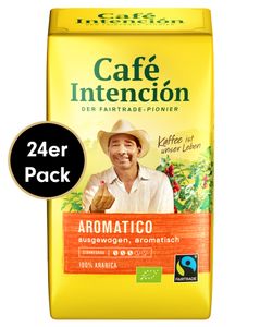Kaffee-Mega-Sparpaket AROMATICO von Café Intención, 24x500g gemahlen