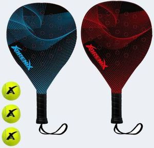 Padel Tennis Set Schläger & 3 Bälle 2f sort.