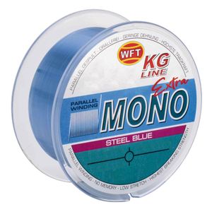 WFT KG Mono Extra steel blue 300m 0,30mm monofile Angelschnur
