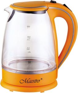 Czajnik Feel Maestro MR-064 Pomarańczowy Przezroczyste szkło 2000 W 1,7 L