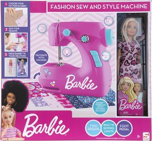 Barbie Kinder Nähmaschine Barbie Puppe Fashion Sambro BRB-4970
