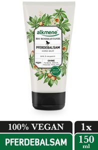 alkmene Pferdebalsam mit Bio Rosskastanie kühlt & entspannt - veganer Pferde Balsam - Hautpflege 1x 150 ml