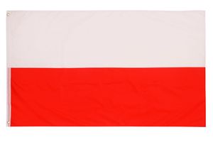 PHENO FLAGS Polen Flagge 90 x 150 cm Polnische Fahne Polska 2 Ösen