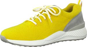 Marco Tozzi Damen  Schnürschuhe sportlich gelb Gr. 39