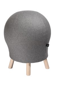 Hocker Sitzball Bürostuhl Rückentrainer Topstar Sitness 5 Alpine hellgrau