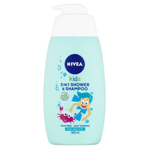 Nivea 2 In Shower & Shampoo - Baby Shower Gel And Shampoo 2 In 1 With Apple Scent 500ml 500 Ml