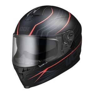 IXS 1100 2.1 Helm Farbe: Schwarz/Rot, Grösse: XL (61/62)