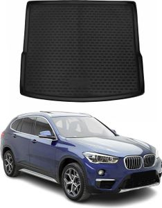 OMAC  Kofferraumwanne Kofferraummatte für BMW X1 F48 2015-2023 Antirutsch Schwarz TPE