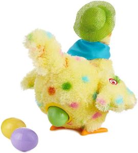 Henne, Die Eier Legt Spielzeug Henne Interaktives Kuscheltier EIN Lustiges Hühnchenspielzeug Für Drinnen Oder Draußen Geschenk Anti-Stress