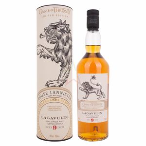 Lagavulin 9 Years Old GAME OF THRONES House Lannister Single Malt Collection 46 %  0,70 Liter