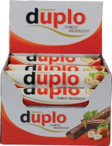Ferrero 120969003 Schokoriegel Duplo 40 Stück x 18,2 g