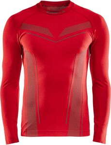 Craft pánska funkčná vesta s dlhým rukávom Pro Control Seamless Jersey, farba:červená, artikel:-430000 bright red, veľkosť:XL