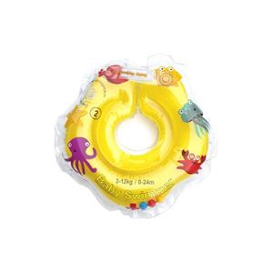 BabySwimmer Badehilfe Schwimmring für den Hals Gelb 3-12 kg GS