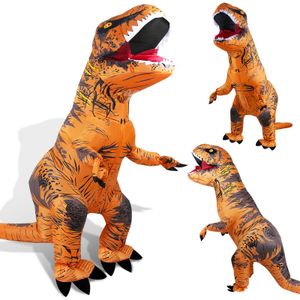 Yakimz Nafukovací kostým Dinosaurus Dospelý T-Rex Detský Halloween Karnevalový kostým Dino