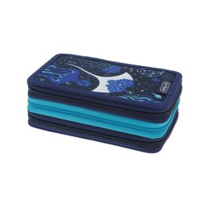 herlitz Schüleretui TriCase "Deep Ocean" 31-teilig