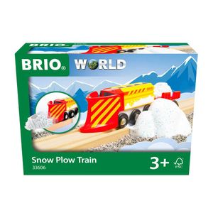 BRIO Vlak na odstraňovanie snehu BRIO 63360600