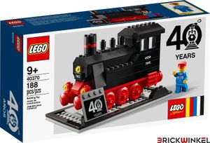 LEGO® 40370 Set zum 40. Jubiläum von LEGO® Eisenbahn