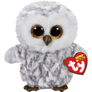 TY Beanie Boo regular 15 cm Owlette white Owl