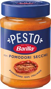 Barilla Pesto Pomodori Secchi mit knackigen Tomatenstückchen 200g