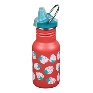 Klean Kanteen Kinder Trinkflasche mit Sippy Cap 355ml – Coral Strawberries