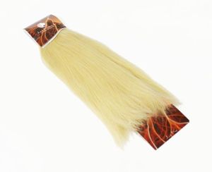 Echthaar Strähnen goldblond 50cm Hair Extension Haarverlängerung Haarverdichtung