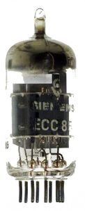 Radioröhre ECC85 (mit Ring) Siemens ID5359