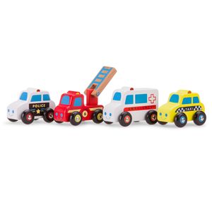New Classic Toys, 4-teiliges Fahrzeugset
