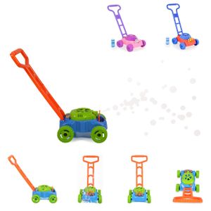 Moni Spielzeug Rasenmäher Bubble, Seifenblasenfunktion, Kunststoff, ab 3 Jahren grün