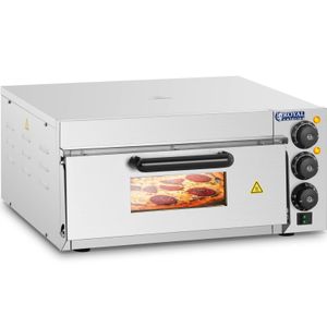 Royal Catering Pizzaofen - mit Schamottestein - 1 Kammer - 2000 W - Royal Catering
