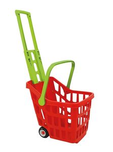 Dětský nákupní vozík Supermarketový vozík Nákupní vozík Vozík s teleskopickou rukojetí