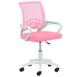 Bürostuhl, Drehstuhl, ergonomisch, für Schreibtische, verstellbar, Kinder, Jugendliche, Rosa Bürostuhl, Drehstuhl, ergonomisch, für Schreibtische, verstellbar, Kinder, Jugendliche, Rosa