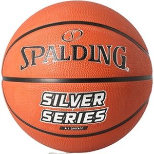 Spalding Silver Series (veľkosť 6) Basketbalové lopty pre ženy - Orange