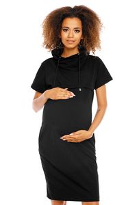 PeeKaBoo Dámské těhotenské šaty Shnas černá XXL